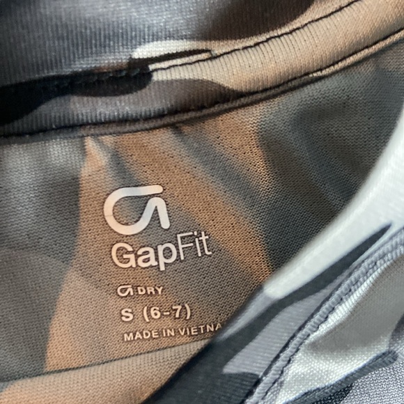 Little Boys Black & Gray Camouflage Dri Fit Summer Sleeveless Tank Top Shirt - Picture 7 of 8